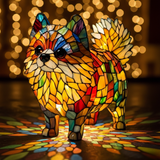 Um pomeranian cheio de energia