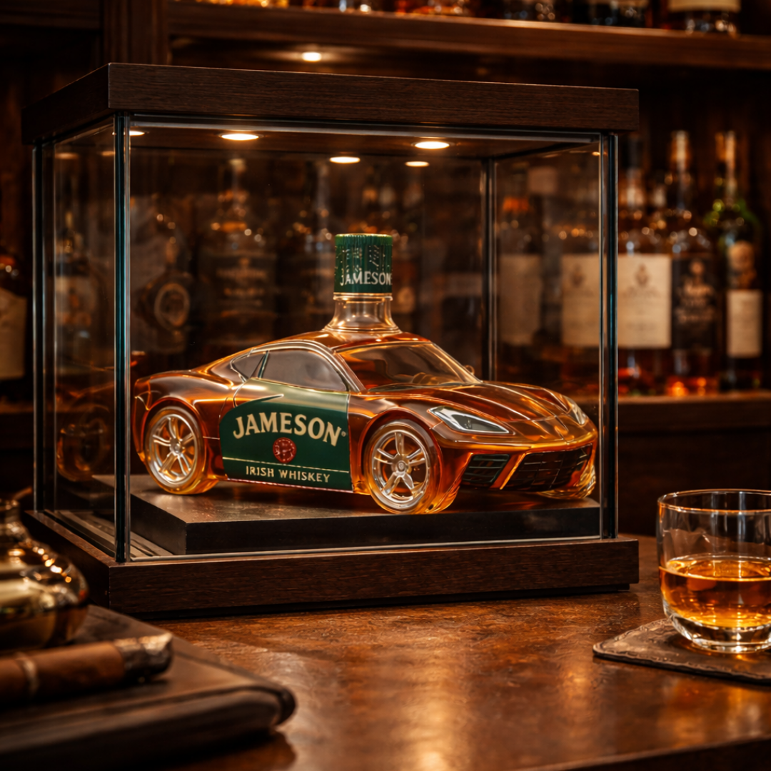 Garrafa de Whisky - Edição Corvette