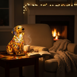 "Buddy" – Um labrador golden com um brilho espirituoso