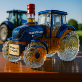 New Holland T7 -trattorin muotoinen klassinen viskipullo