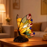 Candeeiro Asas de Mosaico Amarelo
