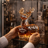 Jack Daniel's Whiskey Bottle - Special Snowman Edition