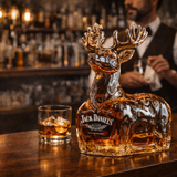 Jack Daniel's Whiskey Bottle - Special Snowman Edition