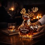 Jack Daniel's Whiskey Bottle - Special Snowman Edition