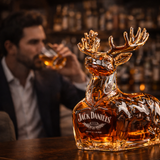 Jack Daniel's Whiskey Bottle - Special Snowman Edition
