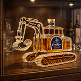 Garrafa de Whisky - Versão Escavadora