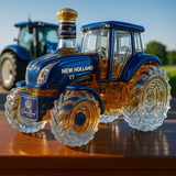 New Holland T7 -trattorin muotoinen klassinen viskipullo